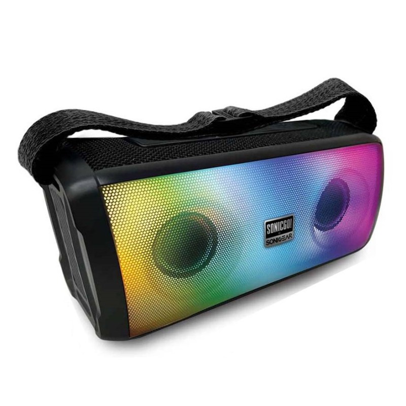 Buy SonicGear - SONICGO!3 - RGB Portable Bluetooth Speaker with FM Radio & USB in Cyprus, Nicosia, Limassol, Larnaka, Pafos