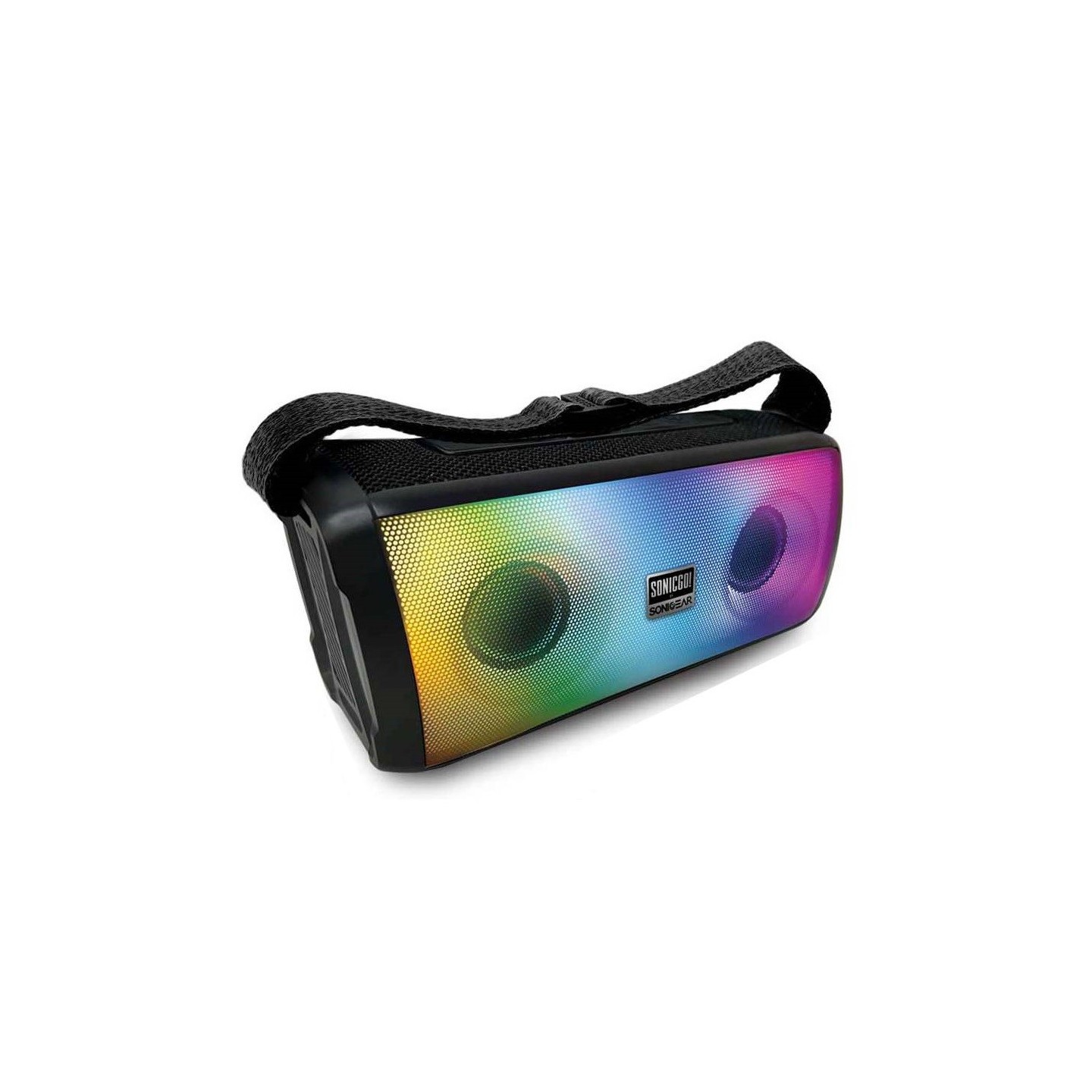 SonicGear - SONICGO!3 - RGB Portable Bluetooth Speaker with FM Radio & USB — Buy in Cyprus with Fast Delivery
