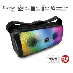 Buy SonicGear - SONICGO!3 - RGB Portable Bluetooth Speaker with FM Radio & USB in Cyprus, Nicosia, Limassol, Larnaka, Pafos