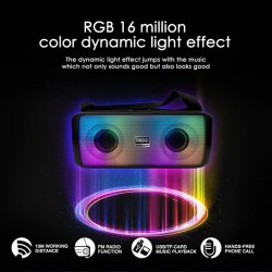 Buy SonicGear - SONICGO!3 - RGB Portable Bluetooth Speaker with FM Radio & USB in Cyprus, Nicosia, Limassol, Larnaka, Pafos