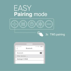 Buy SonicGear - SONICGO!3 - RGB Portable Bluetooth Speaker with FM Radio & USB in Cyprus, Nicosia, Limassol, Larnaka, Pafos