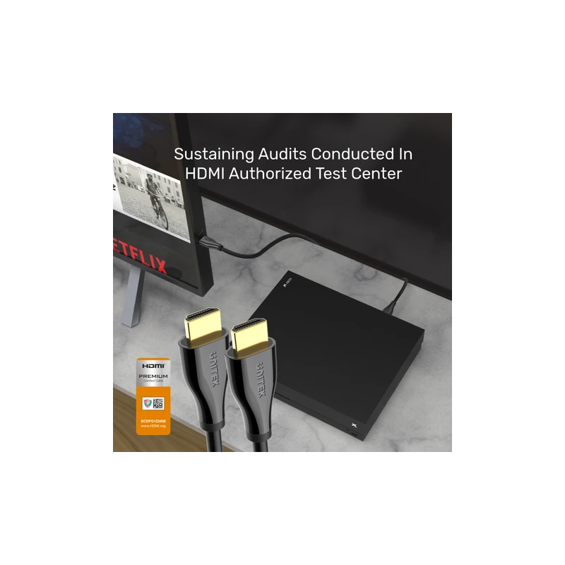 Buy Unitek Premium Certified HDMI2.0 Cable 3.0m - C1049GB - Premium Certified HD... in Cyprus, Nicosia, Limassol, Larnaka, Pafos