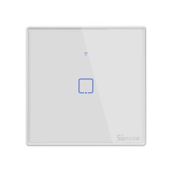 Buy Sonoff WiFi Smart Wall Touch Switch 1-Button White - T2EU1C-TX - 1-Button White in Cyprus, Nicosia, Limassol, Larnaka, Pafos