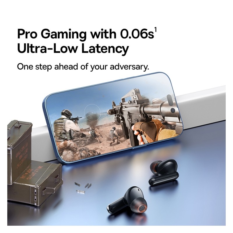 Buy Baseus Headphones - MZ10 - In Ear TWS ANC Black in Cyprus, Nicosia, Limassol, Larnaka, Pafos