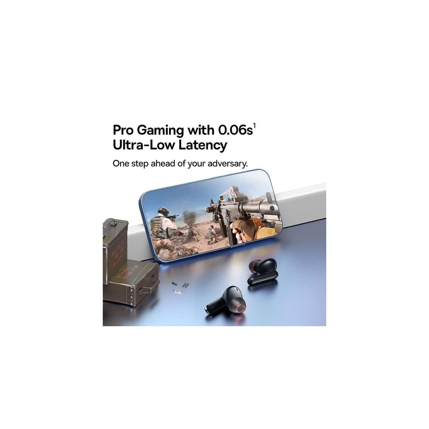 Baseus Headphones - MZ10 - In Ear TWS ANC Black — Buy in Cyprus with Fast Delivery