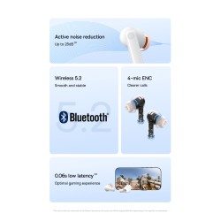 Buy Baseus Headphones - MZ10 - In Ear TWS ANC Black in Cyprus, Nicosia, Limassol, Larnaka, Pafos