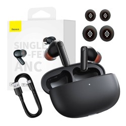 Buy Baseus Headphones - MZ10 - In Ear TWS ANC Black in Cyprus, Nicosia, Limassol, Larnaka, Pafos