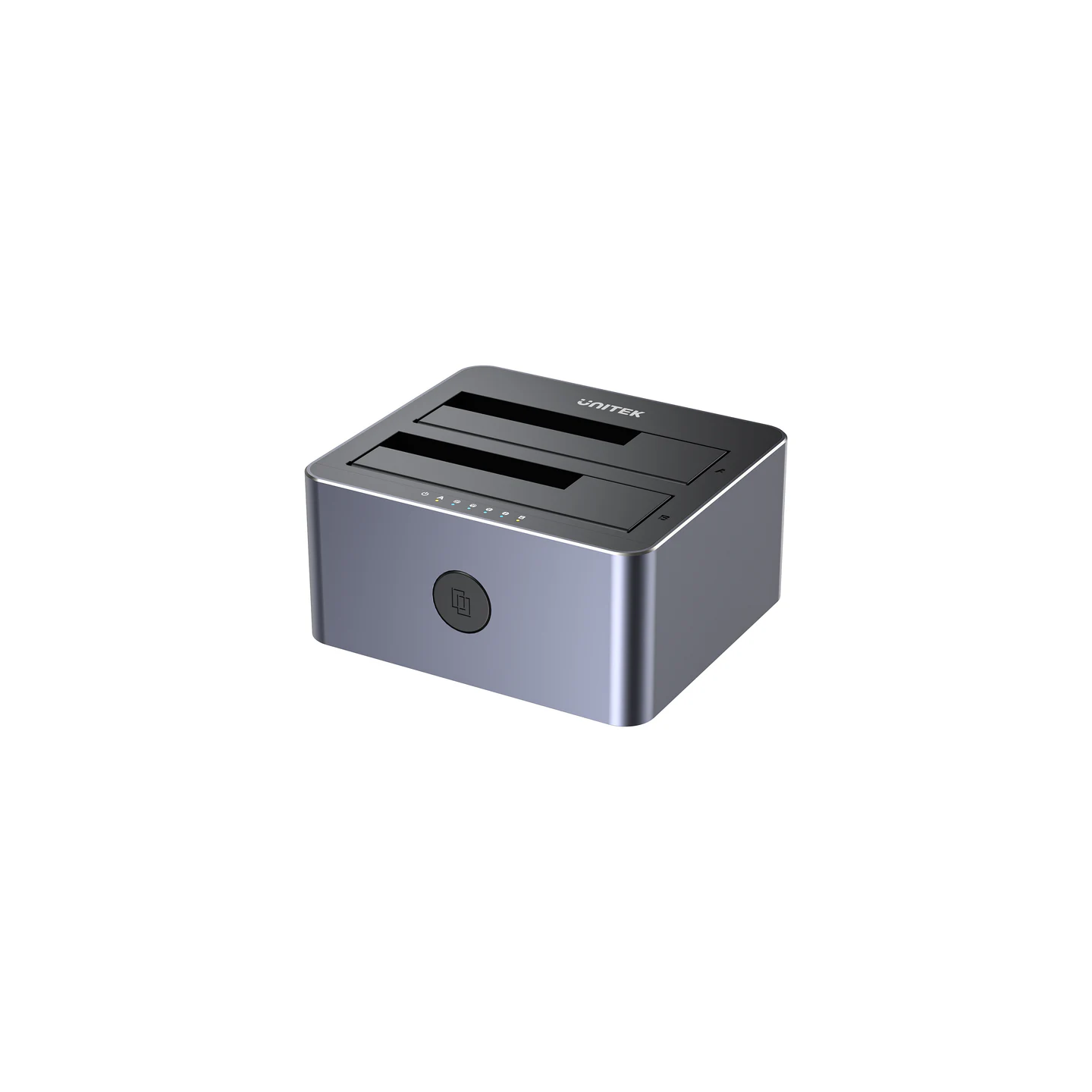 Unitek SATA6G Dual Bay HDD Docking Station - Y-3026 - Alum Black — Buy in Cyprus with Fast Delivery