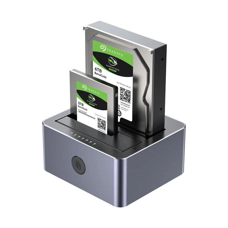 Buy Unitek SATA6G Dual Bay HDD Docking Station - Y-3026 - Alum Black in Cyprus, Nicosia, Limassol, Larnaka, Pafos