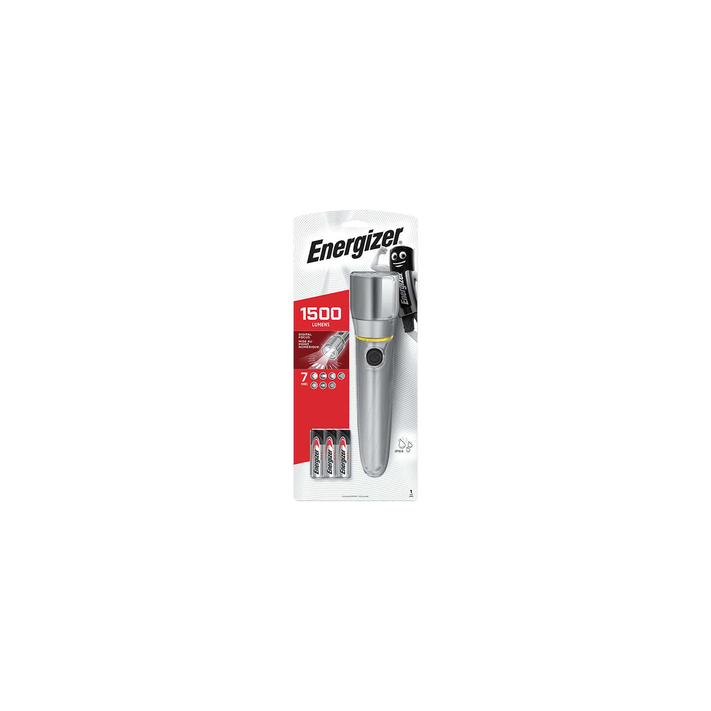 Energizer Light Torch - 1500 Lumens (6xAA) - Vision HD Metal — Buy in Cyprus with Fast Delivery
