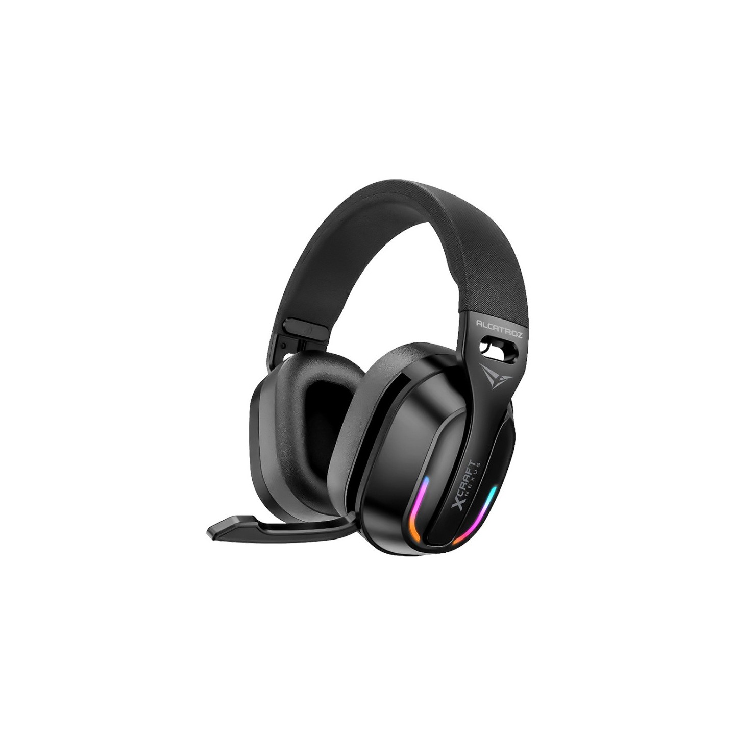 Alcatroz X-Craft 4in1 Gaming Set Keyb+Mouse+Mat+Headset Rechargeable Nexus Black (Boxed) — Buy in Cyprus with Fast Delivery