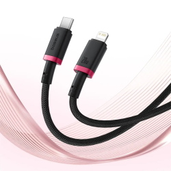 Buy Baseus Cable Lightning to USB-C Dura Series - Braided 2.0m Black in Cyprus, Nicosia, Limassol, Larnaka, Pafos