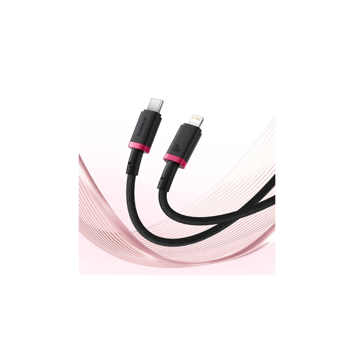 Baseus Cable Lightning to USB-C Dura Series - Braided 2.0m Black — Buy in Cyprus with Fast Delivery