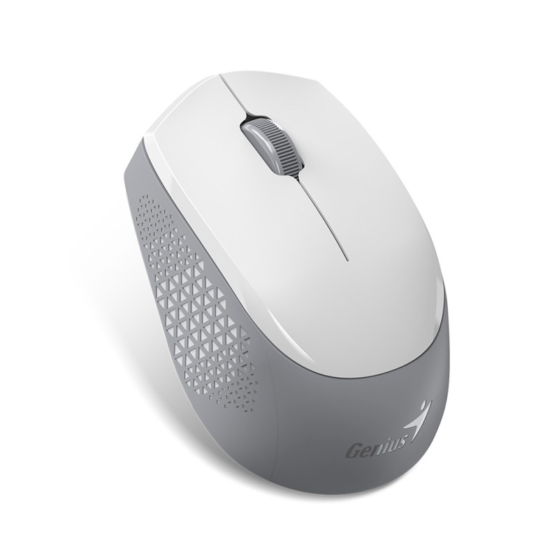 Genius NX-8000S Wireless+BT Silent Mouse - White (Boxed) — Buy in Cyprus with Fast Delivery