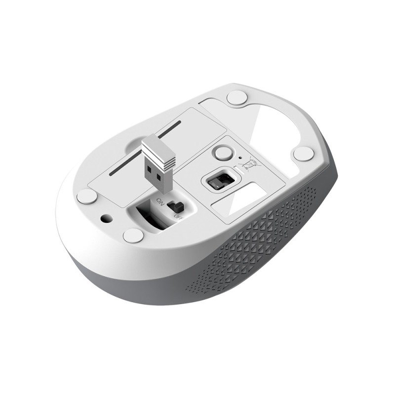 Buy Genius Mouse Wireless+BT Silent - NX-8000S - White in Cyprus, Nicosia, Limassol, Larnaka, Pafos