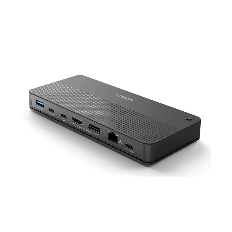 Buy Unitek USB-C Hub - D1079A - USB4 MST HDMI DP Gb SD Audio PD100W in Cyprus, Nicosia, Limassol, Larnaka, Pafos