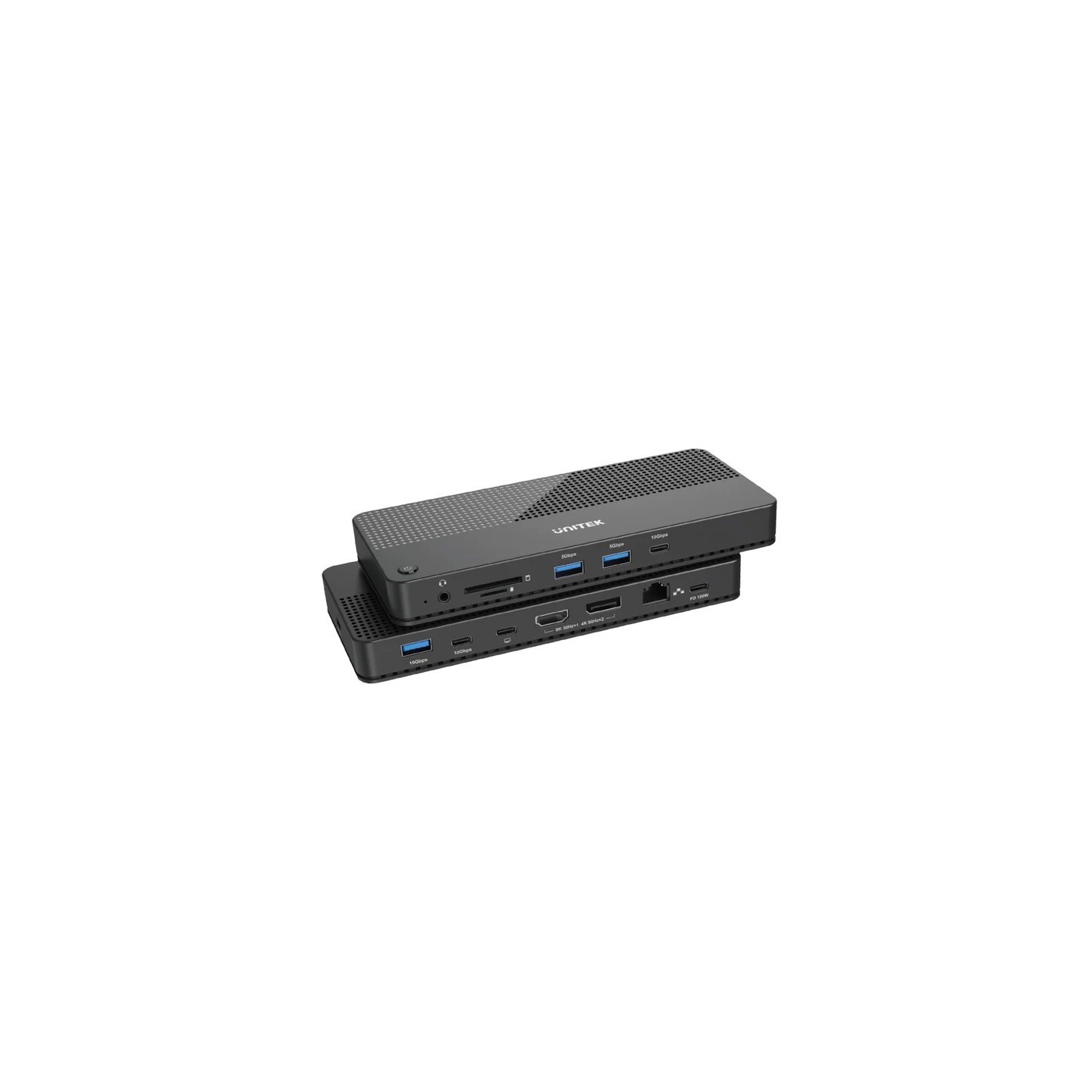Unitek USB-C Hub - D1079A - USB4 MST HDMI DP Gb SD Audio PD100W — Buy in Cyprus with Fast Delivery