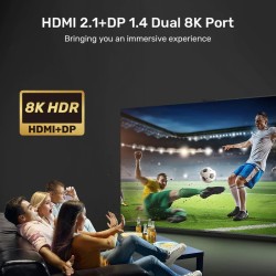 Buy Unitek USB-C Hub - D1079A - USB4 MST HDMI DP Gb SD Audio PD100W in Cyprus, Nicosia, Limassol, Larnaka, Pafos