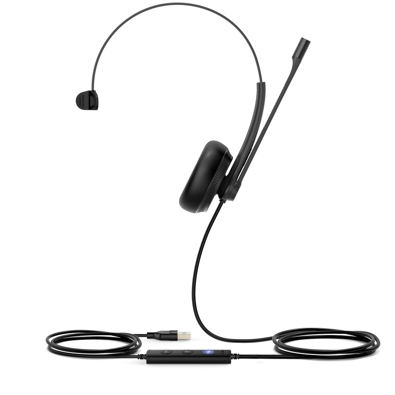 Yealink UH34 Wired USB-A Noise Cancelling Mono Teams Headset (Boxed) — Buy in Cyprus with Fast Delivery