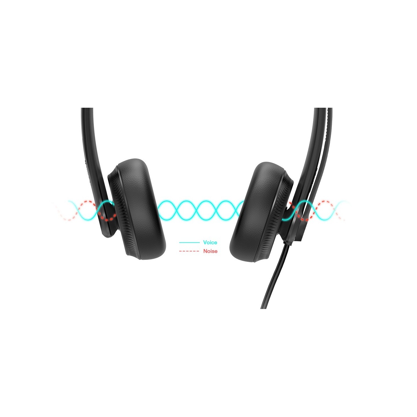 Yealink UH34 Wired USB-A Noise Cancelling Mono Teams Headset (Boxed) — Buy in Cyprus with Fast Delivery