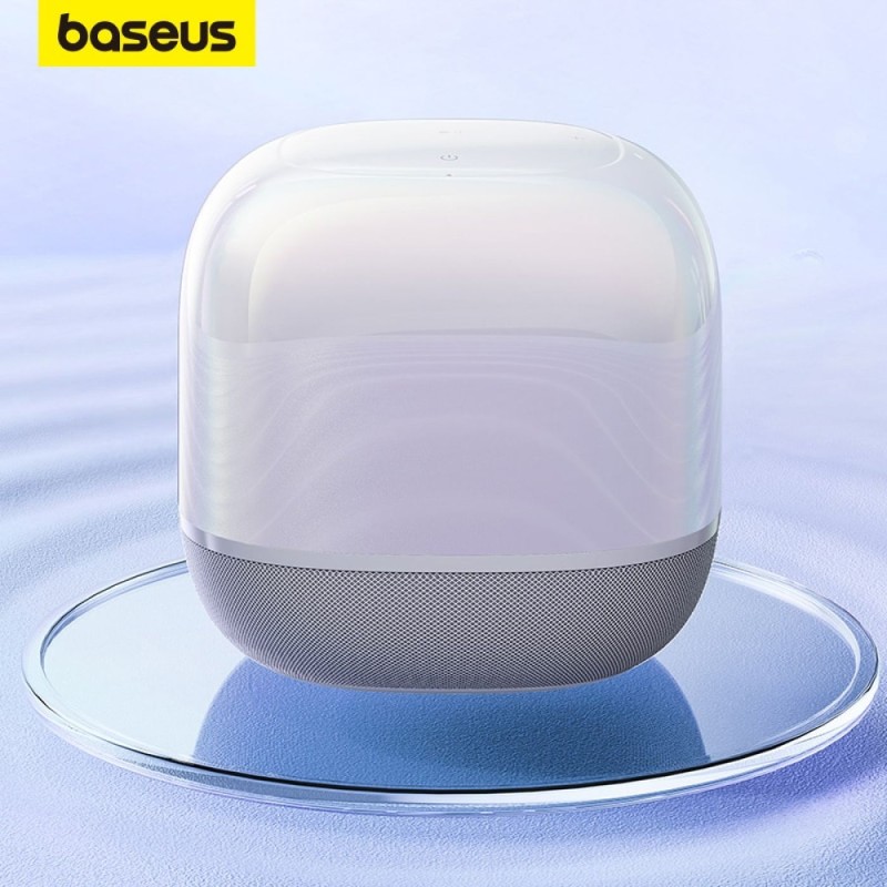 Buy Baseus Speaker Wireless - AeQur V2 - Moon White in Cyprus, Nicosia, Limassol, Larnaka, Pafos