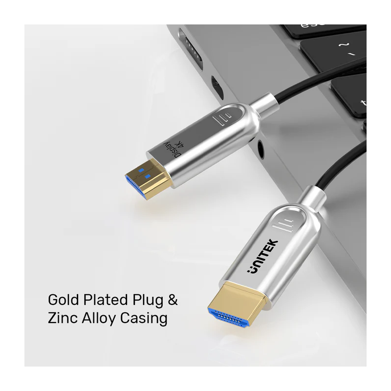 Buy Unitek Active Optical HDMI 2.0 Premium - C11092A-10M - 10.0m in Cyprus, Nicosia, Limassol, Larnaka, Pafos