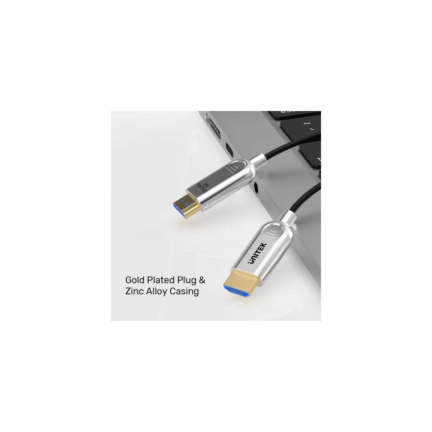 Unitek Active Optical HDMI 2.0 Premium - C11092A-10M - 10.0m — Buy in Cyprus with Fast Delivery