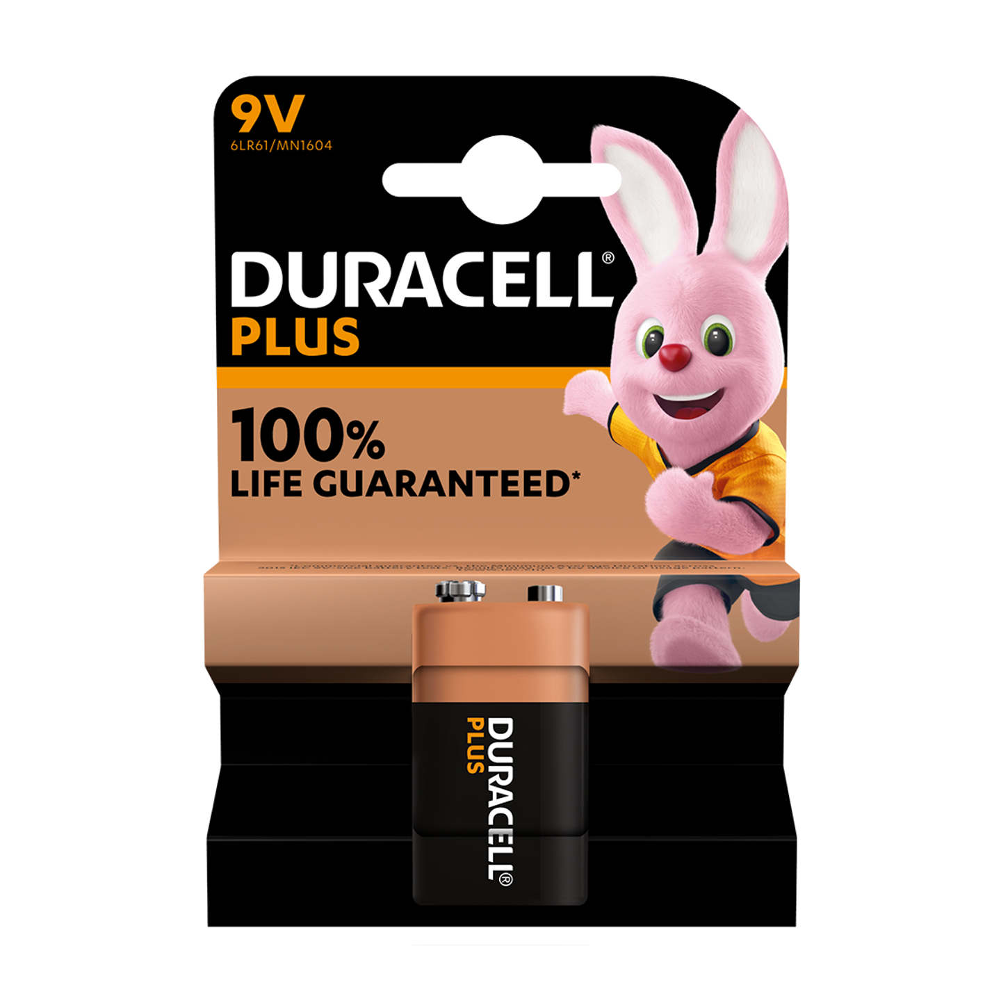 Duracell Alkaline 9V 1pc Battery Plus - 9V — Buy in Cyprus with Fast Delivery