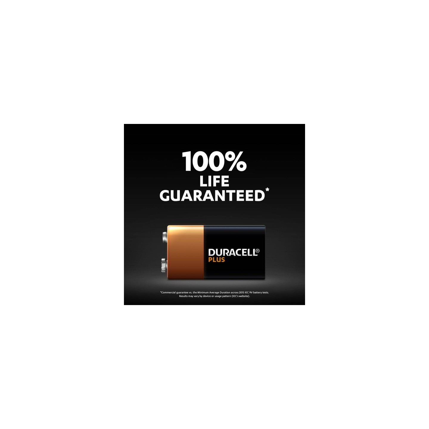 Duracell Alkaline 9V 1pc Battery Plus - 9V — Buy in Cyprus with Fast Delivery