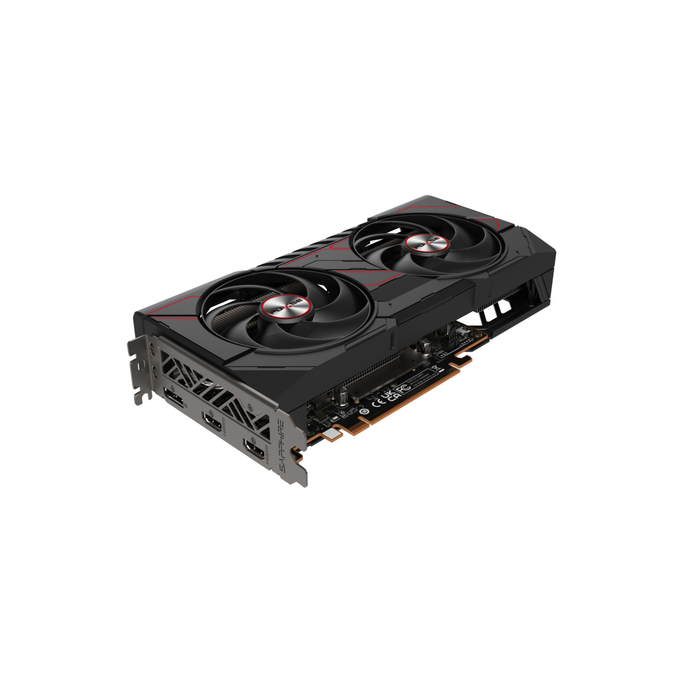 SAPPHIRE PULSE Radeon RX 9060 XT - 16GB GDDR6, 3290 MHz Boost, Black, Dual-X 2-Fan OC — Buy in Cyprus with Fast Delivery