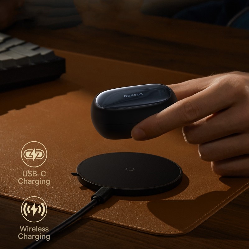 Buy Baseus Headphones In Ear TWS Bowie - MA20 - Black in Cyprus, Nicosia, Limassol, Larnaka, Pafos