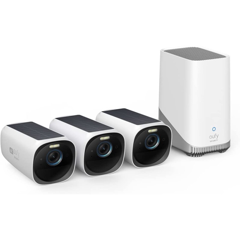 Buy Anker Eufy Security Camera Kit - Eufycam3 - 3+1 & Home Base in Cyprus, Nicosia, Limassol, Larnaka, Pafos
