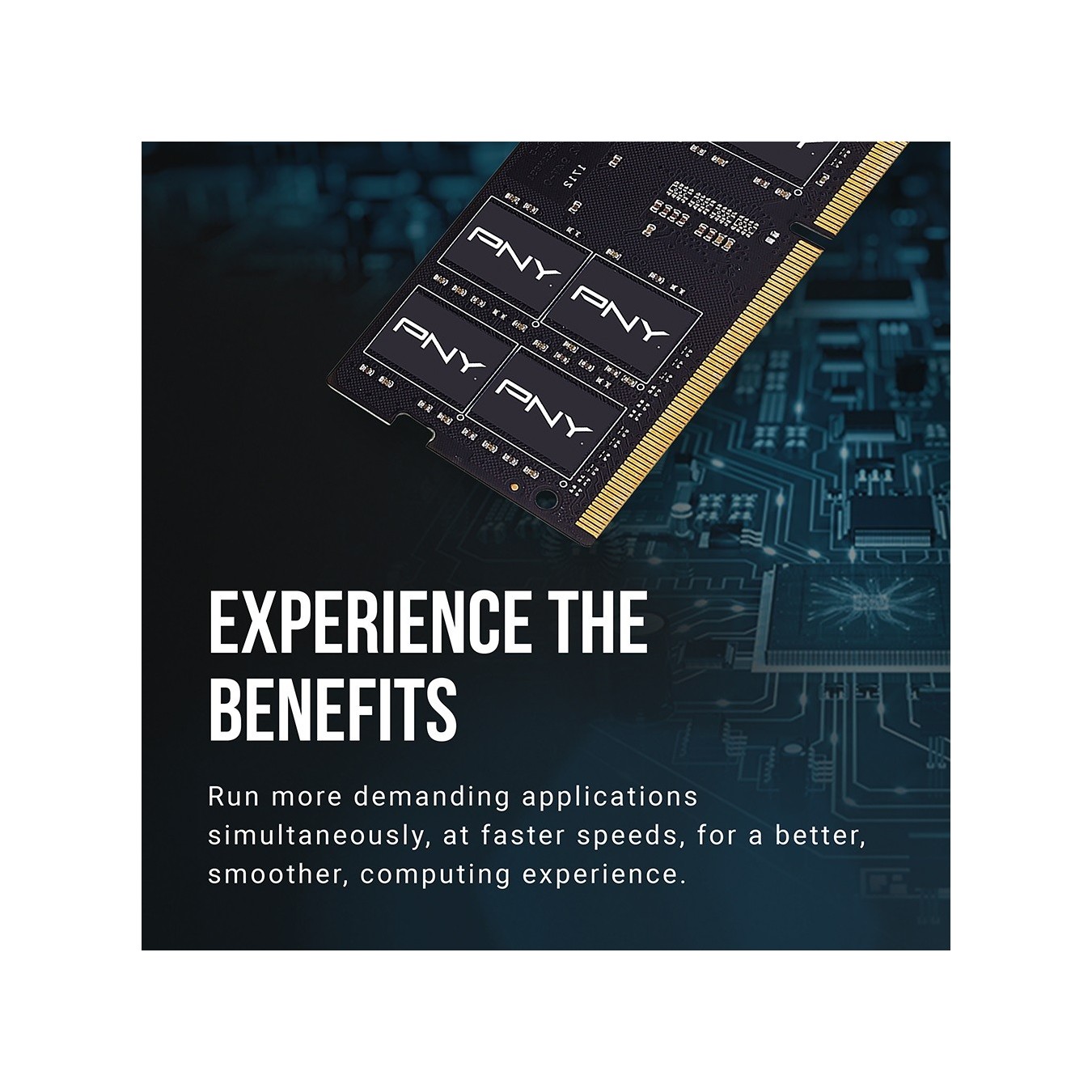 PNY RAM SODIMM DDR4 3200MHz CL22 16GB Notebook Memory - DDR4 3200MHz CL22 16GB Notebook Memory