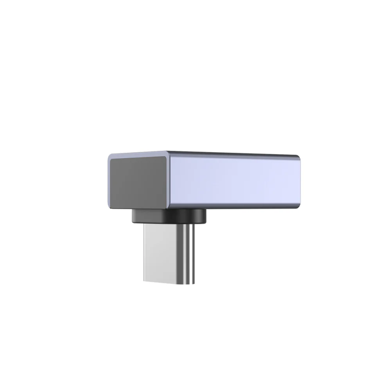 Buy Unitek USB-C 4.0 Male to Female Adaptor - A1039GY - 90degrees (Back) in Cyprus, Nicosia, Limassol, Larnaka, Pafos