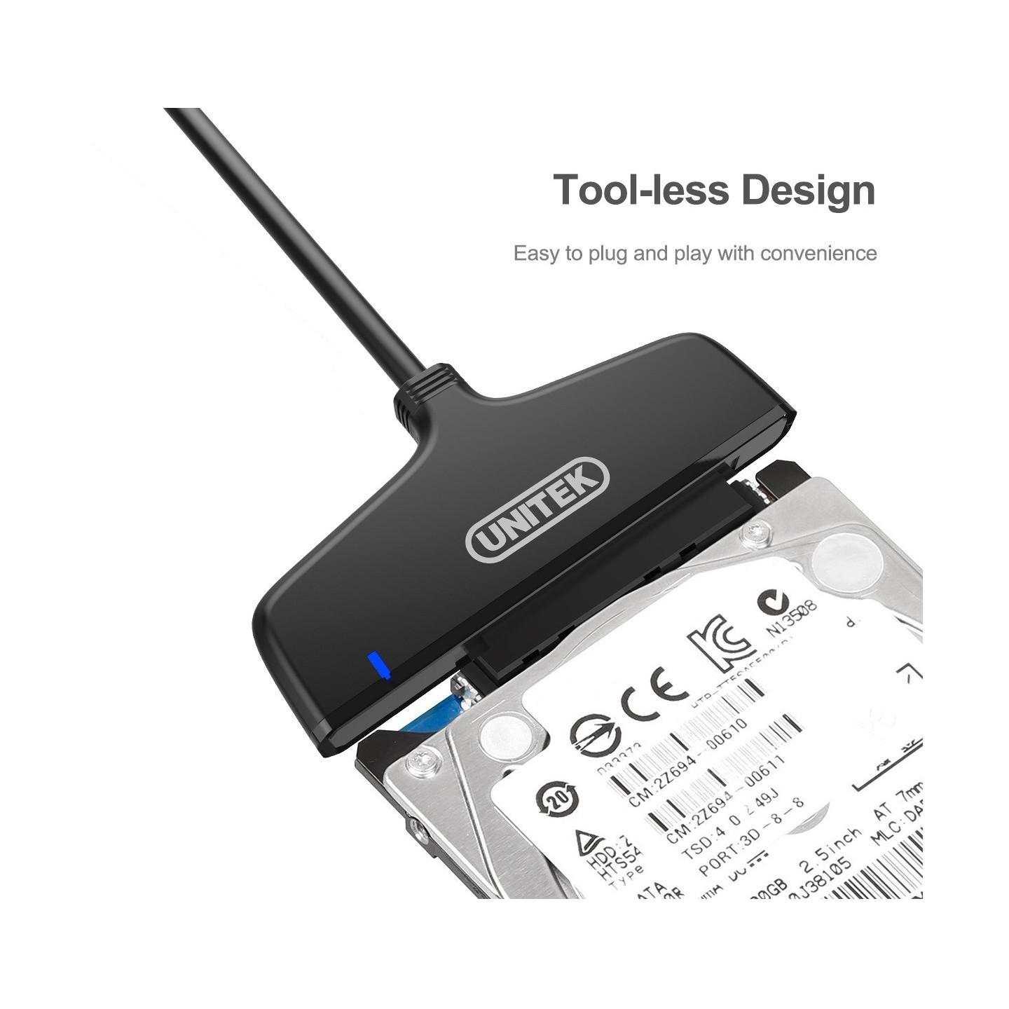 Unitek USB3.0 to SATA6G 2.5'' HDD Converter - Y-1096 - USB3.0 to SATA6G 2.5'' HDD Converter — Buy in Cyprus with Fast Delivery