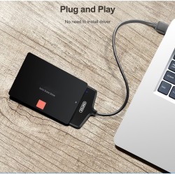 Unitek USB3.0 to SATA6G 2.5'' HDD Converter - Y-1096 - USB3.0 to SATA6G 2.5'' HDD Converter — Buy in Cyprus with Fast Delivery