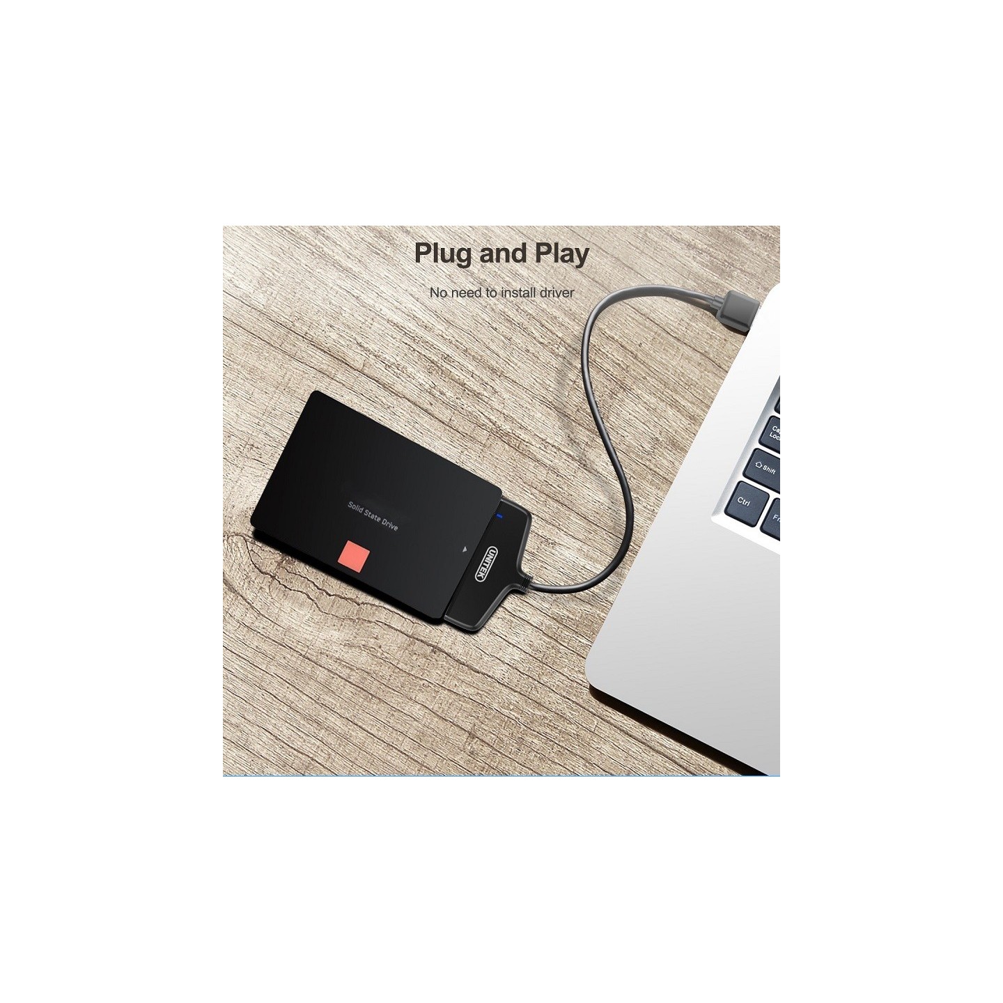 Unitek USB3.0 to SATA6G 2.5'' HDD Converter - Y-1096 - USB3.0 to SATA6G 2.5'' HDD Converter — Buy in Cyprus with Fast Delivery