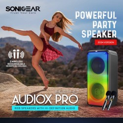 Buy SonicGear 2 x 8'' Portable Karaoke Speaker with Voice Changer - AudioXPro800... in Cyprus, Nicosia, Limassol, Larnaka, Pafos