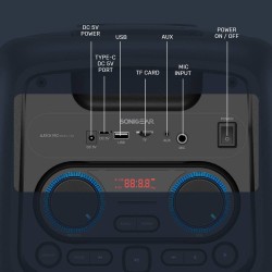 Buy SonicGear 2 x 8'' Portable Karaoke Speaker with Voice Changer - AudioXPro800... in Cyprus, Nicosia, Limassol, Larnaka, Pafos