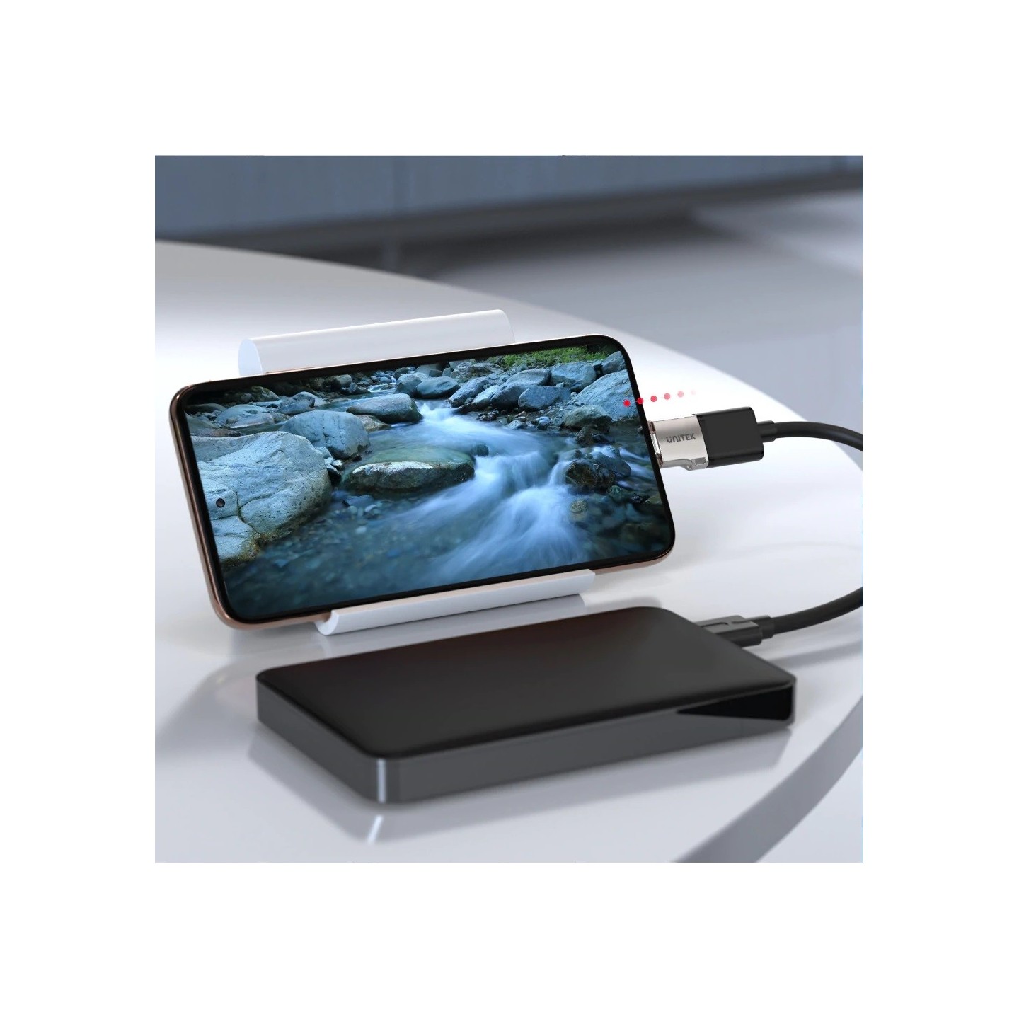 Unitek USB-A Female to USB-C Male Adaptor - A1025GNI - 5Gbps OTG — Buy in Cyprus with Fast Delivery