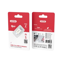 Buy Unitek USB-A Female to USB-C Male Adaptor - A1025GNI - 5Gbps OTG in Cyprus, Nicosia, Limassol, Larnaka, Pafos