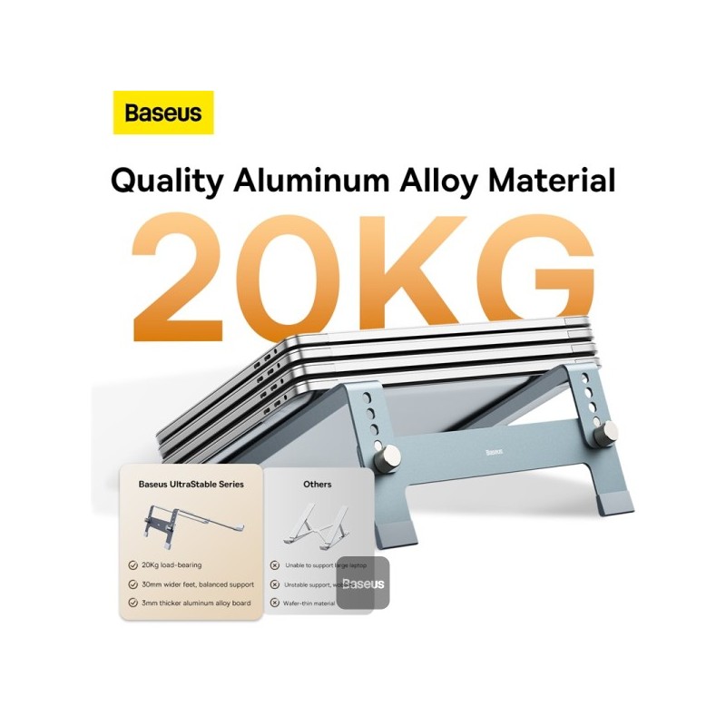 Buy Baseus Laptop Stand UltraStable Series - UltraStable Series in Cyprus, Nicosia, Limassol, Larnaka, Pafos