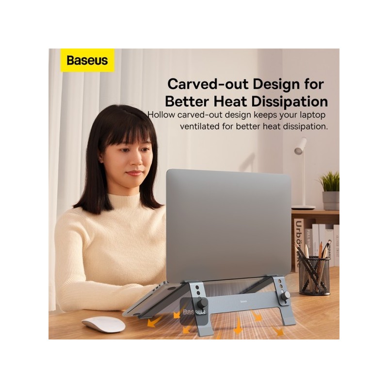 Buy Baseus Laptop Stand UltraStable Series - UltraStable Series in Cyprus, Nicosia, Limassol, Larnaka, Pafos