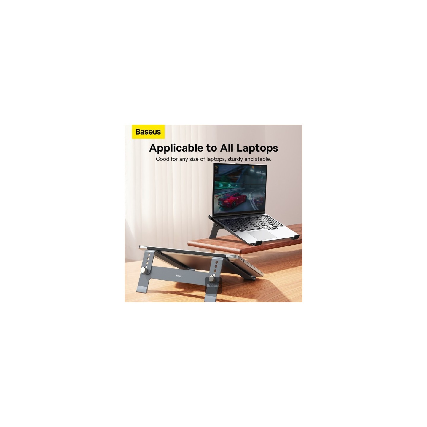 Baseus Laptop Stand UltraStable Series - UltraStable Series — Buy in Cyprus with Fast Delivery