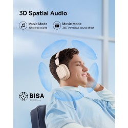 Buy Baseus Wireless Headphones Over Ear ANC Bowie - H1i - White in Cyprus, Nicosia, Limassol, Larnaka, Pafos