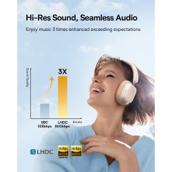 Buy Baseus Wireless Headphones Over Ear ANC Bowie - H1i - White in Cyprus, Nicosia, Limassol, Larnaka, Pafos