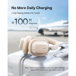 Buy Baseus Wireless Headphones Over Ear ANC Bowie - H1i - White in Cyprus, Nicosia, Limassol, Larnaka, Pafos