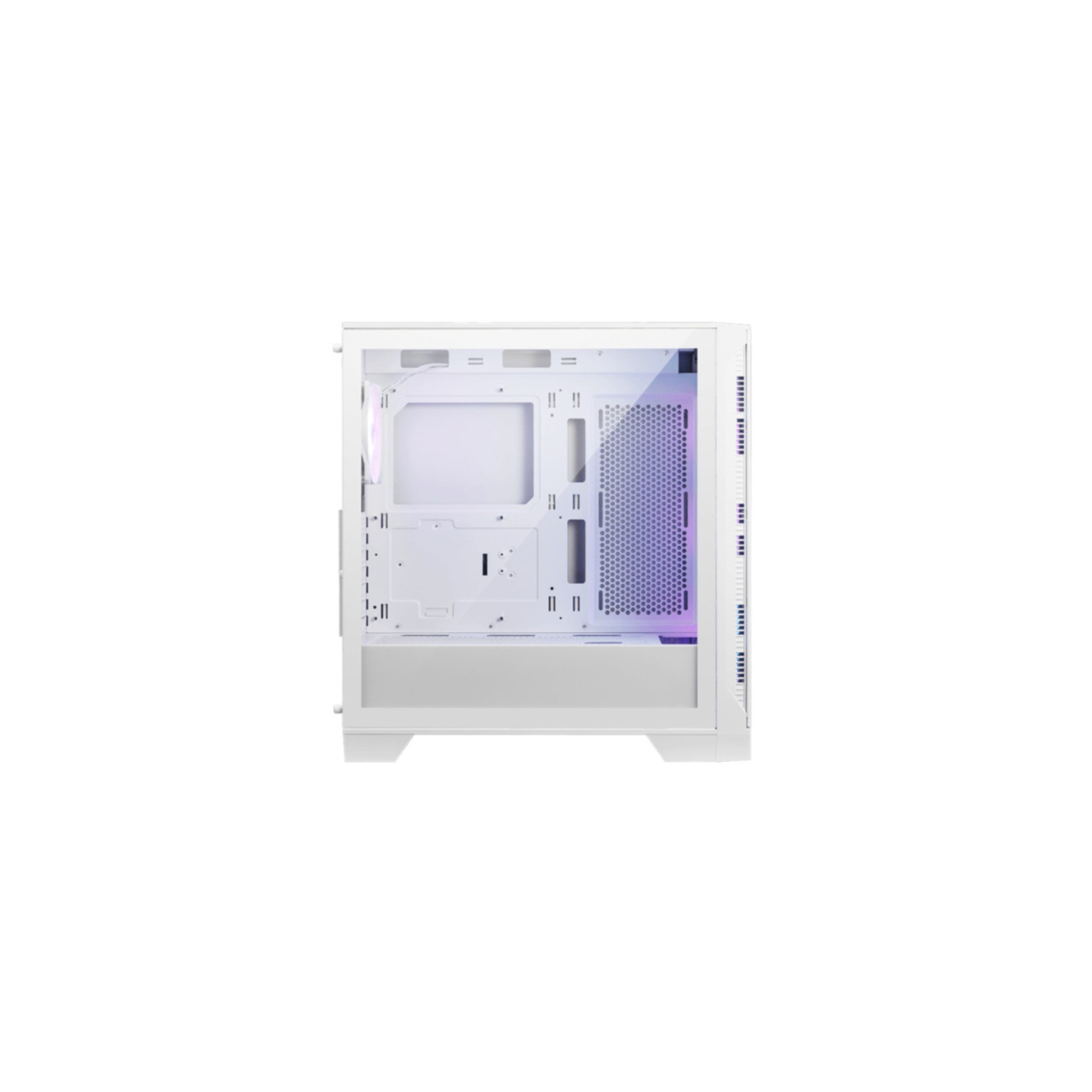 MSI MAG FORGE 320R AIRFLOW - Micro-ATX Gaming Case - White, Mesh Front, ARGB Side Window — Buy in Cyprus with Fast Delivery
