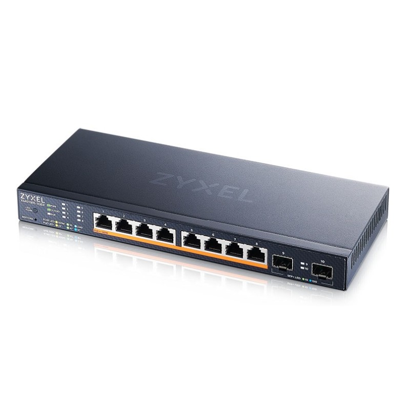 Buy Zyxel 10-Port 2.5G Multi-Gig PoE Cloud Managed Switch - XMG1915-10EP - 8 x P... in Cyprus, Nicosia, Limassol, Larnaka, Pafos