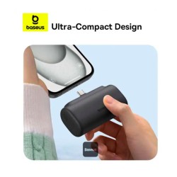 Baseus Powerbank - 20W 5000mAh Plug-In USB-C 20W Black — Buy in Cyprus with Fast Delivery
